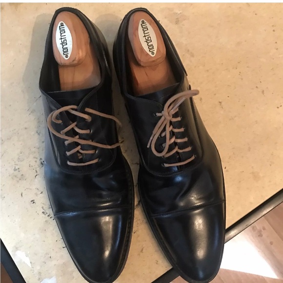 campanile shoes Oxford Wingtip Lace Up Size 12 Made In Italy - Picture 4 of 12